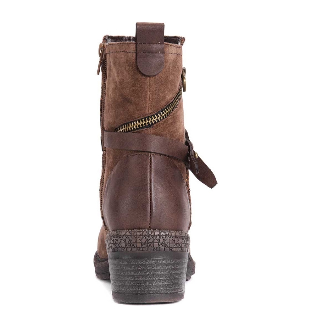 Muk Luks Women’s Sharon Mid Calf Boots Size 9 - Picture 3 of 7